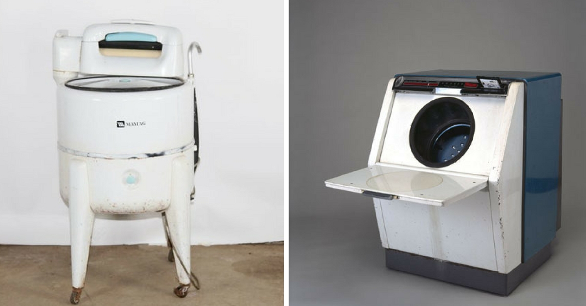 Photos That Show The Evolution Of The Washing Machine