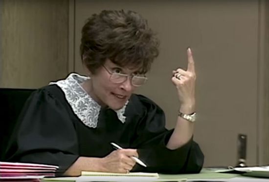Vintage Clip Reveals Judge Judy Was Just As Tough Before Becoming A Judge