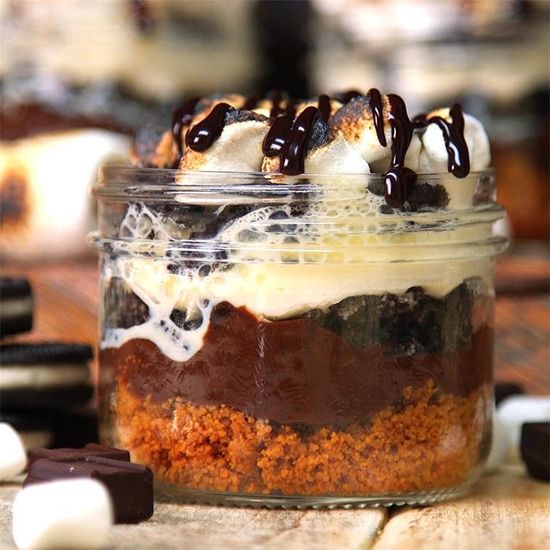 Oreo S Mores Trifles Bring Luxury To The Campfire