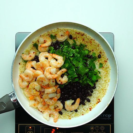 Cilantro Lime Black Bean Shrimp And Rice Is The Perfect Light And Fresh Meal 6539