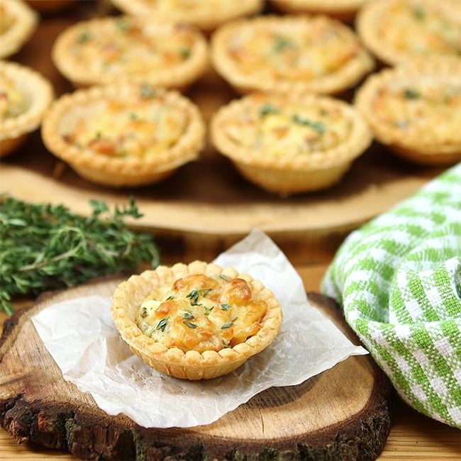 French Onion Tartlets Will Perk up Your Taste Buds in a Bite or Two