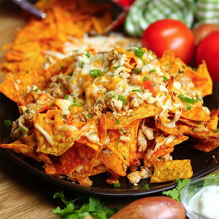 Chicken Doritos Nachos Are Packed with Zesty Cheesiness