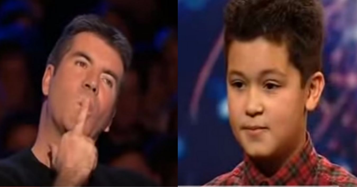 Simon Stops His Audition And Says He's No Good, But Then He Stuns Them All