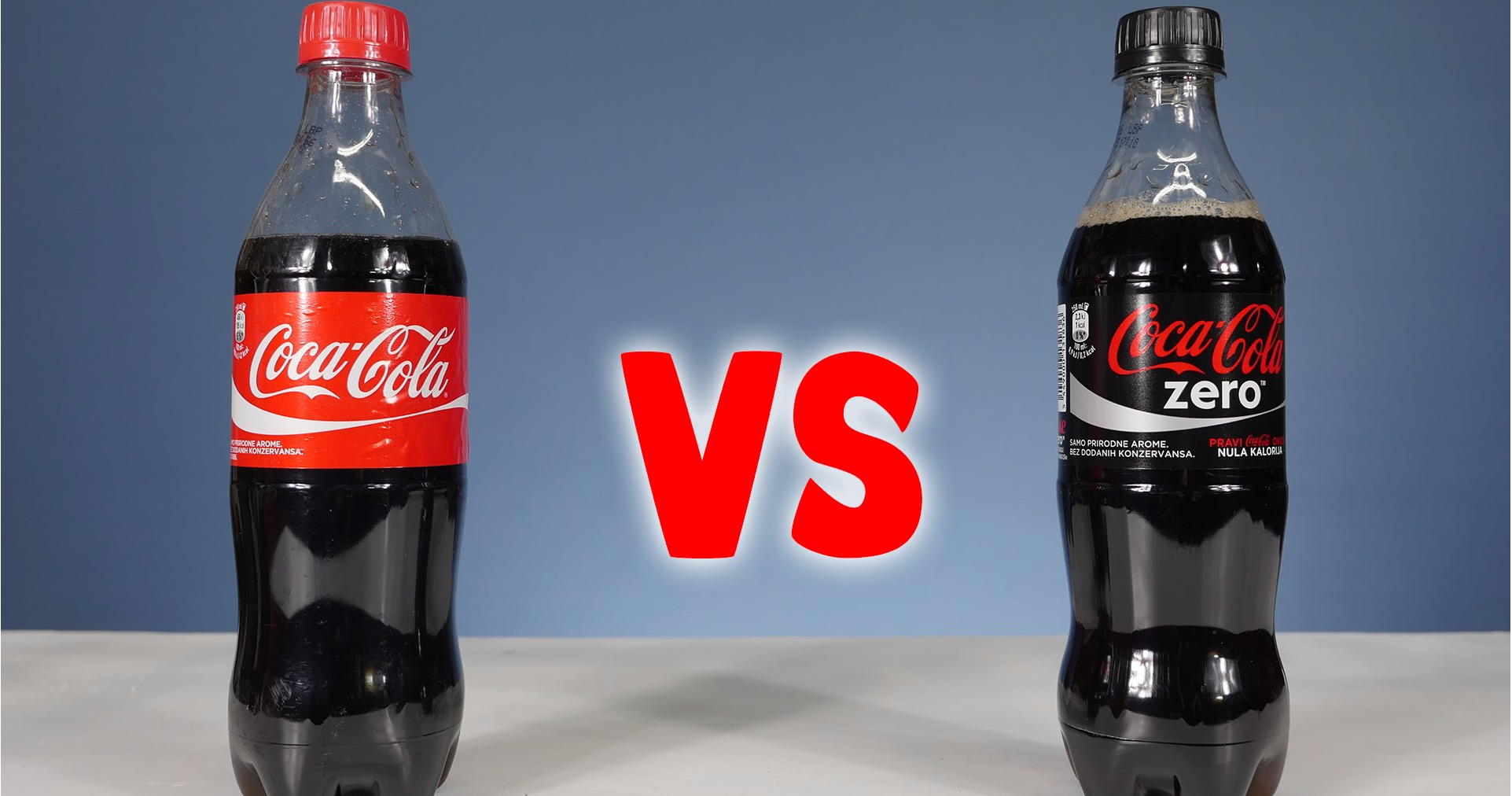 Video Shows The Gross Difference Between Coke And Coke Zero