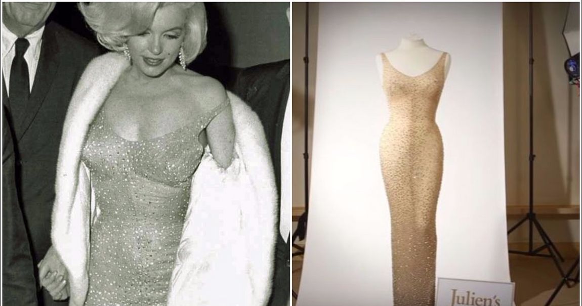 Remember Marilyn Monroes Iconic Dress It Sold At Auction For A Record