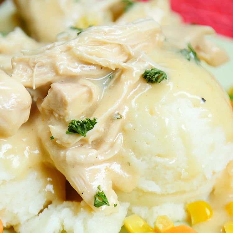 Classic Slow Cooker Chicken And Gravy At Its Finest 