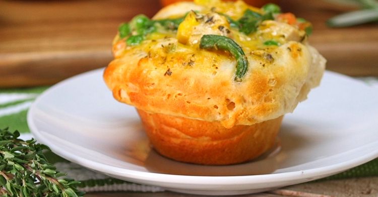 Chicken Pot Pie Cupcakes Are Comfort Food In A Delicious Bite Or Two 3910