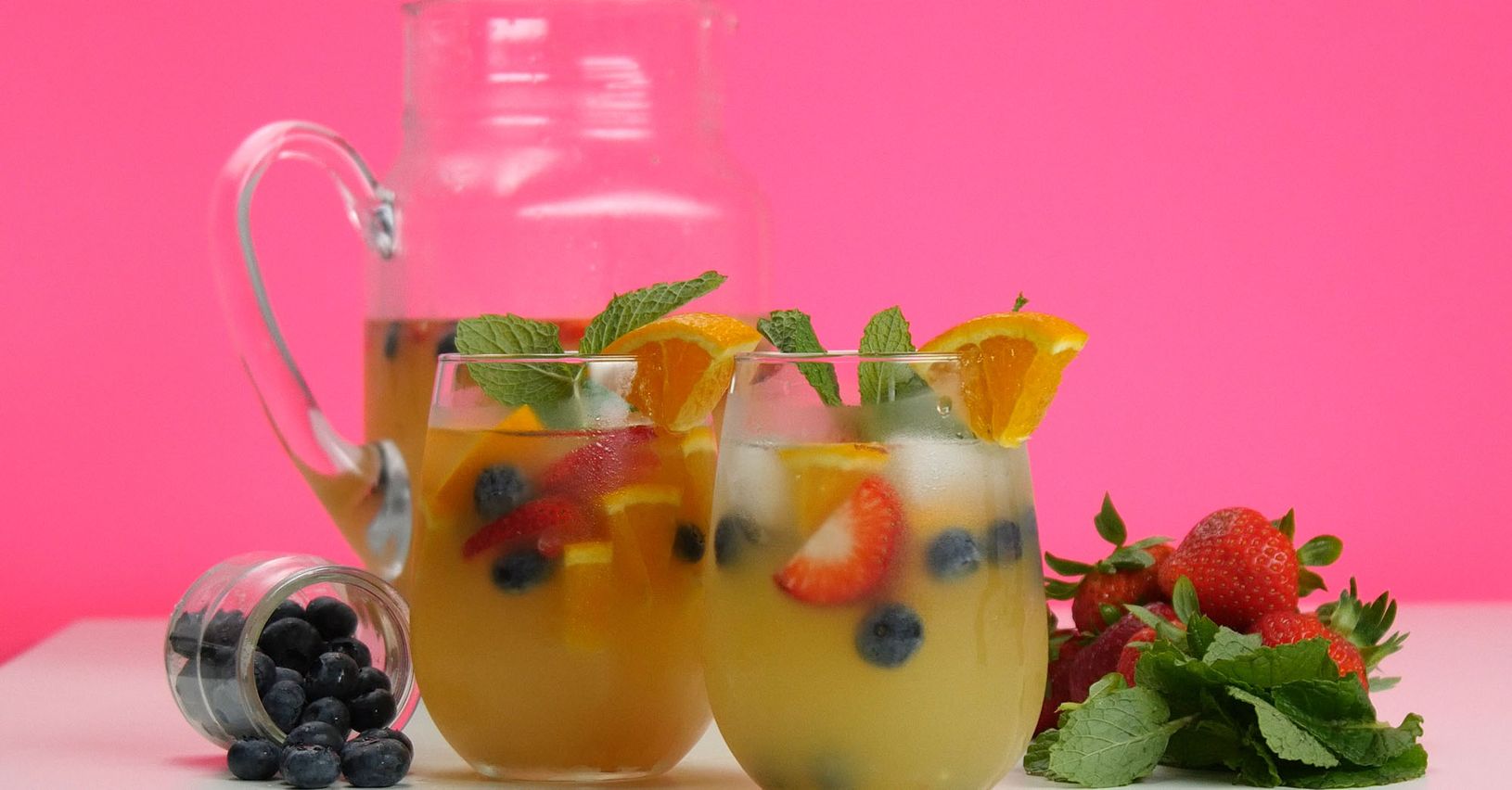 This Fizzy Pineapple Punch Will Be Your Go To Summer Drink