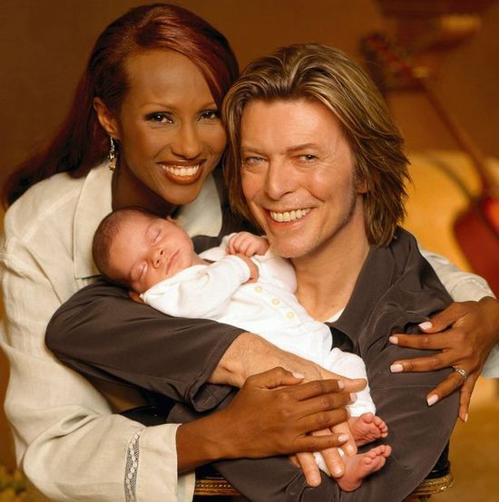 Supermodel Iman Shares Rare Photo Of Daughter With David Bowie