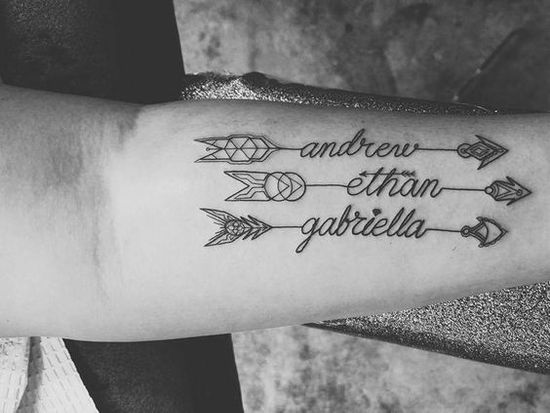 11 Tattoos To Show Your Love For Your Kids That Are More Than Just ...