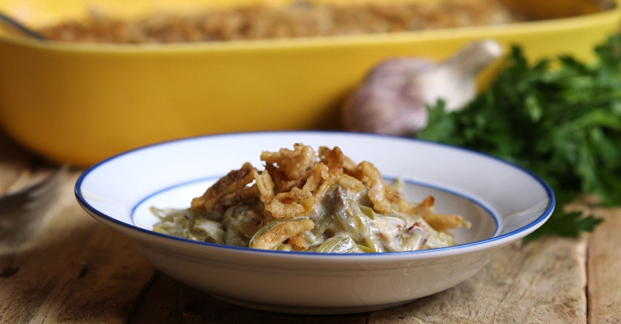 Creamy Crunchy Green Bean Casserole Should Be on Every Holiday Buffet ...