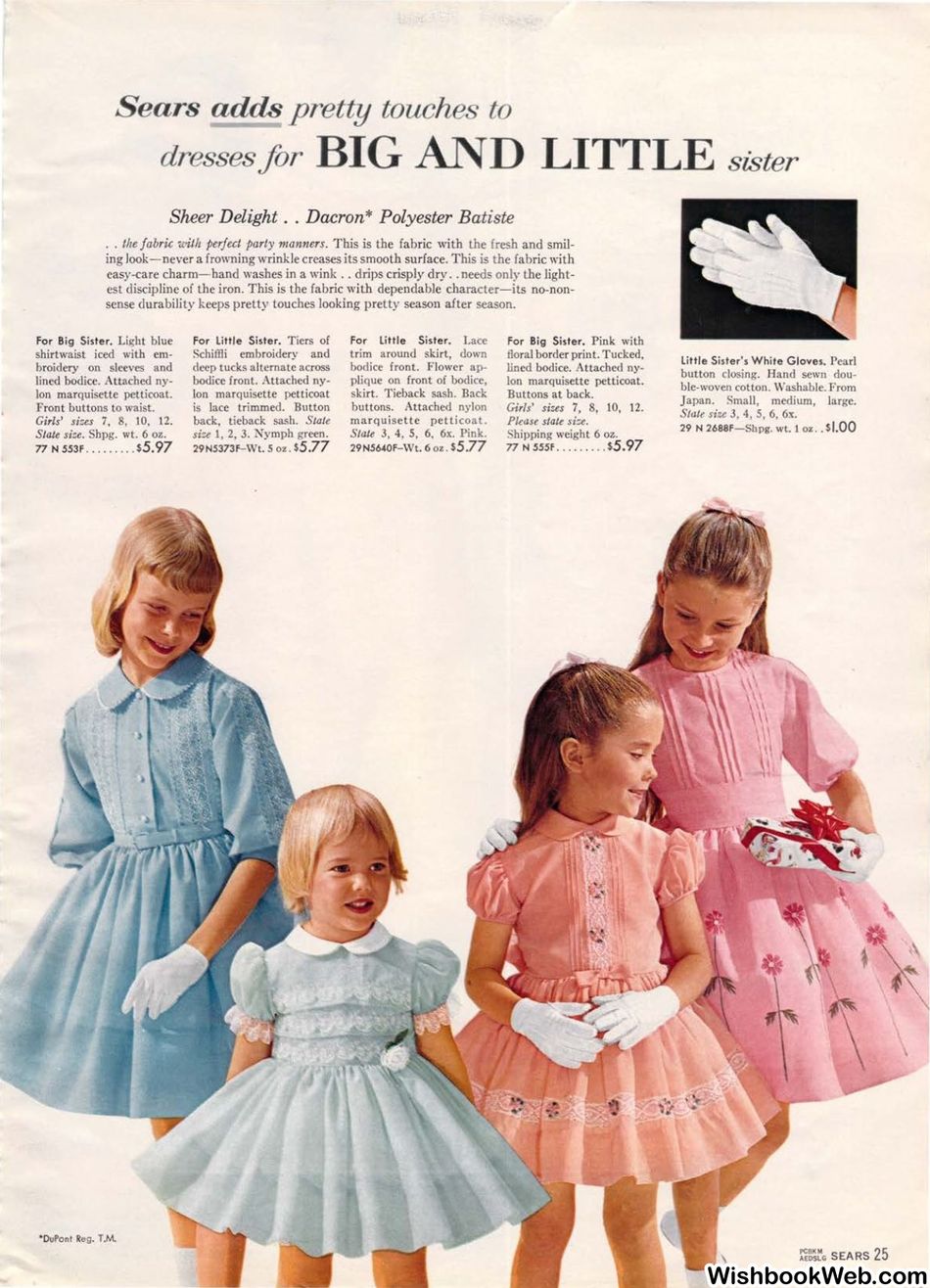 Советские платья для девочек