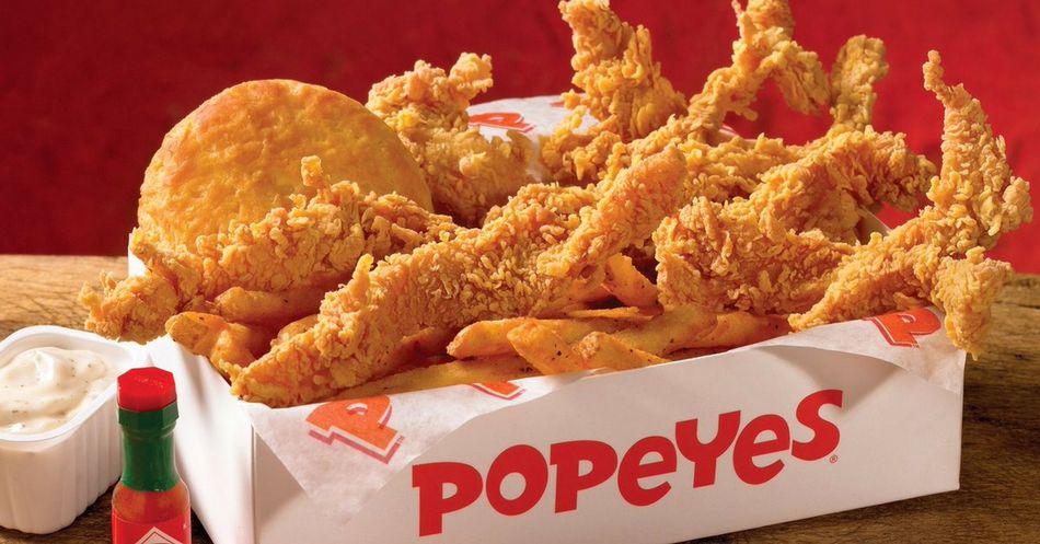 popeyes chicken nugget commercial 2018
