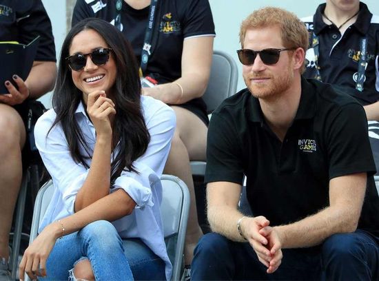 Newly Engaged Prince Harry and Meghan Markle Make Their First Official ...