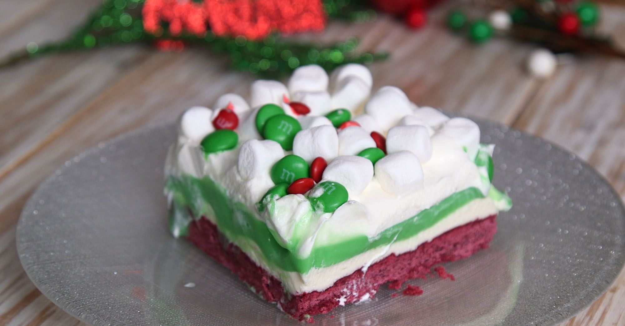 Layered Christmas Lasagna Is for Dessert, Your Kids Are Going to Freak Out!