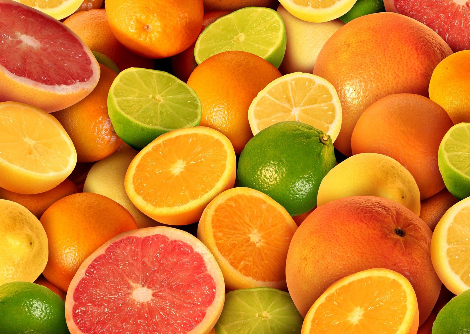 Апельсин и грейпфрут
