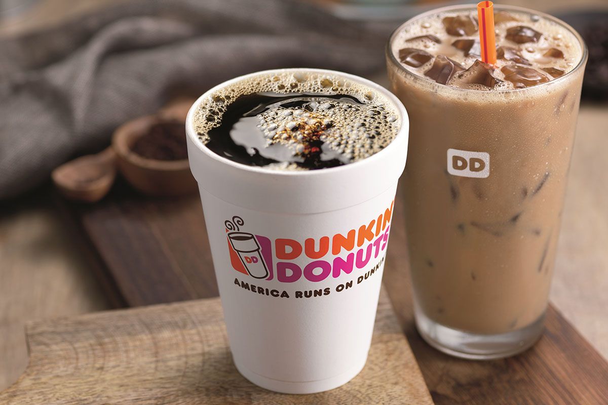 Dunkin' Donuts beverages