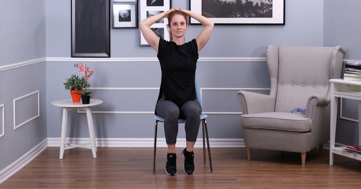 Stay Fit The Fun The Easy Way, With 7 Exercises You Can Do Sitting Down