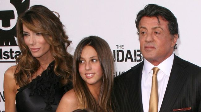 Sylvester Stallones Three Daughters Are All Grown Up And They Look 