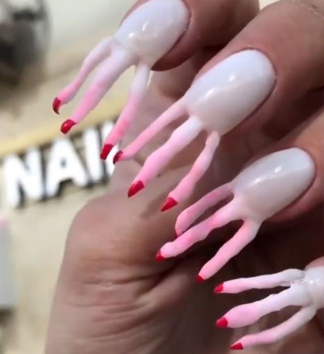 17 Most Outrageous Nail Designs That Never Should Have Happened