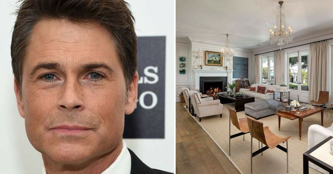 See What Rob Lowe's Breathtaking $47 Million Mansion Looks Like Inside