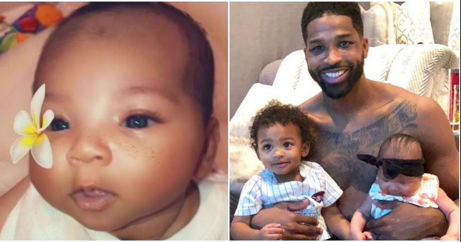 Tristan Thompson Snuggles With Baby True In Their Adorable First Video