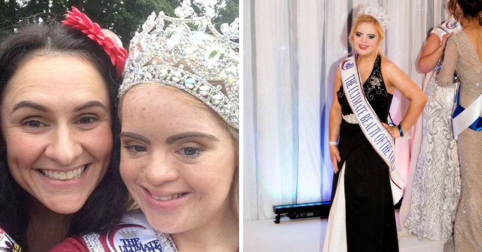 Teen Wins Global Beauty Pageant Becomes First Pageant Queen With Down Syndrome 