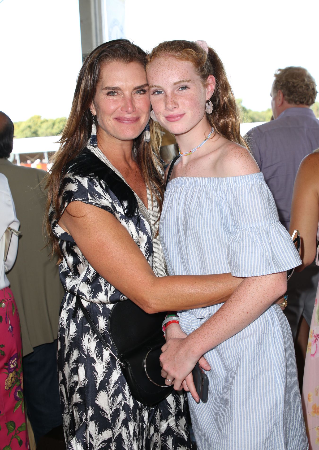 Brooke Shields Daughter Makes Rare Public Appearance And Looks Just   GettyImages 1026339964 GH Content 1350px 