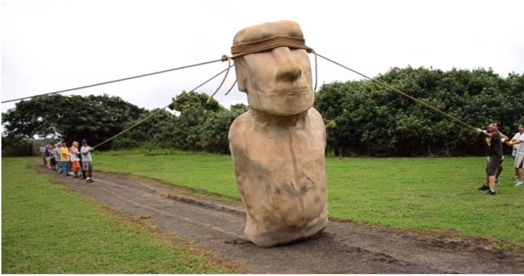 After Hundreds Of Years, The Mystery Of Easter Island's Giant Heads Is