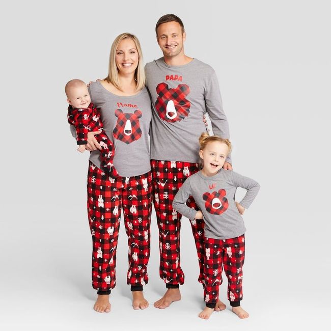 Target Releases Matching Holiday Pajama Sets