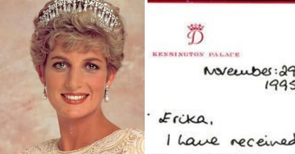 Princess Diana's Heartfelt Letter To Struggling Woman Found More Than ...