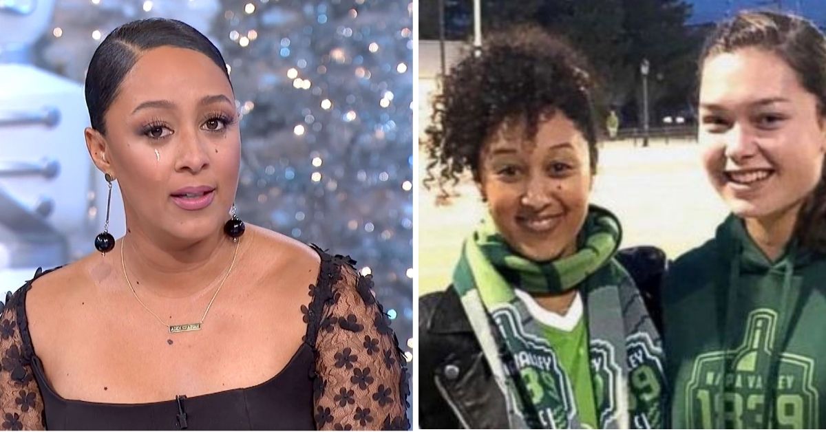 Tamera Mowry Makes Emotional Return To TV After Niece's Death In Mass