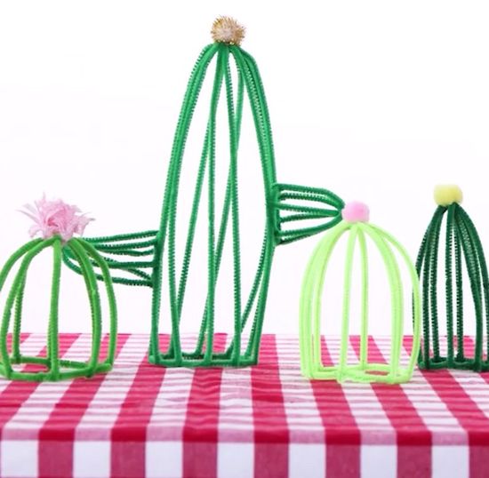 These Mini Cacti Are Made Of Pasta And You Can Craft Them Too