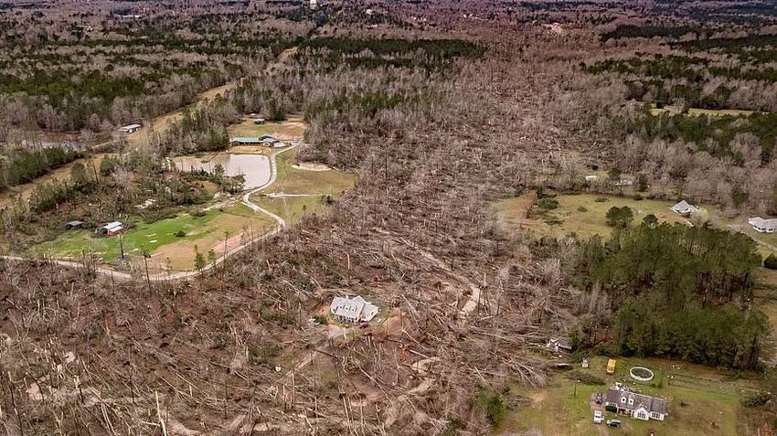 Watch: House In Tornado's Path Looks Miraculously Untouched