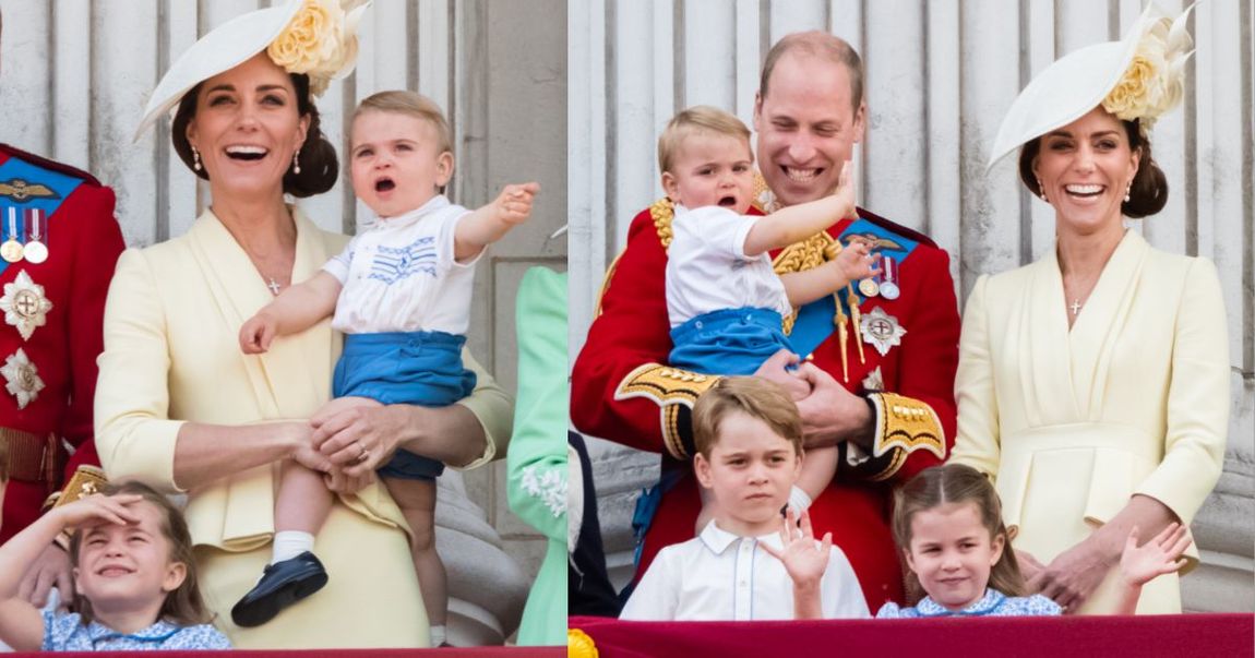 Prince Louis Makes His First Balcony Debut And Royal Wave