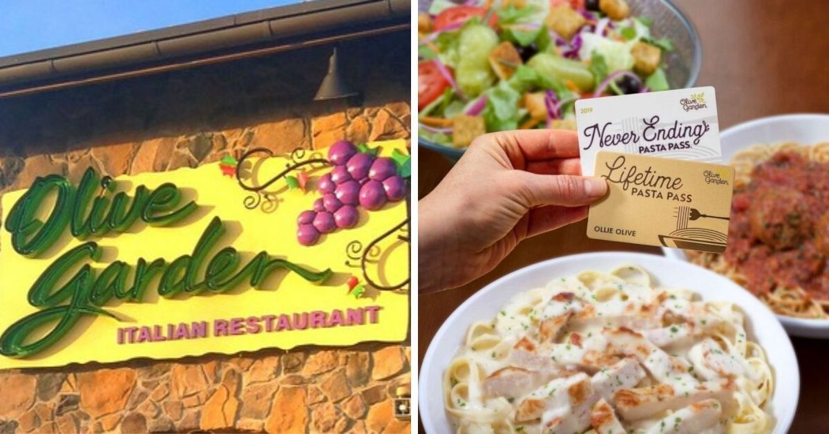 Olive Garden Selling Lifetime Pasta Passes