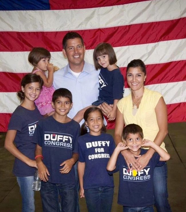 Former Congressman Sean Duffy 9th Child After Resigning Due To